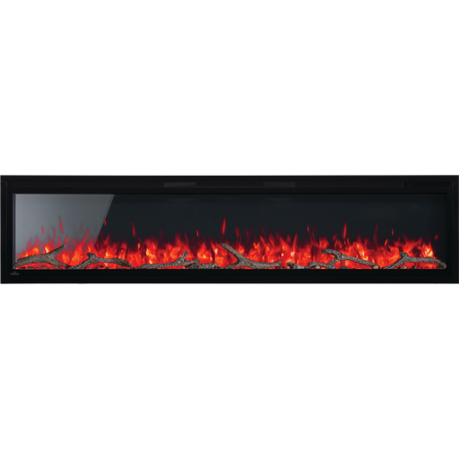 Napoleon Entice 72" Linear Wall Mount Electric Fireplace - NEFL72CFH-1 - Side View