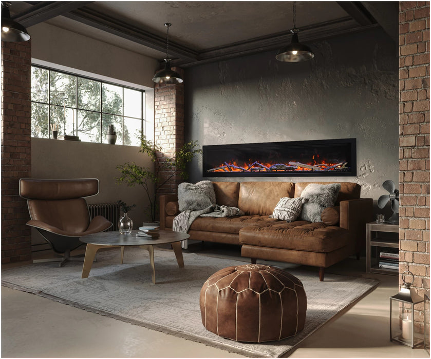 88" Fireplace Accessorie WM-88-LUMINA - front view