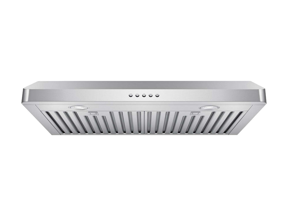 36 Inch 600 CFM Under Cabinet Range Hood - VICTORY Luna