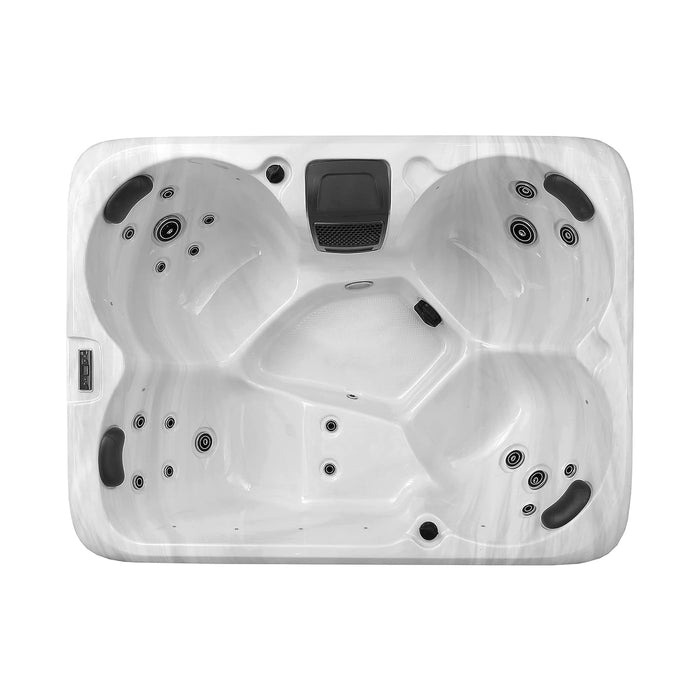 Freestanding Luxury 4-Person  Rectangle Outdoor Hot Tub EMPV-SPA3527 Empava