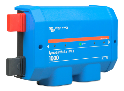 Victron Lynx Distributor M10 DC busbar fuse distribution - front view