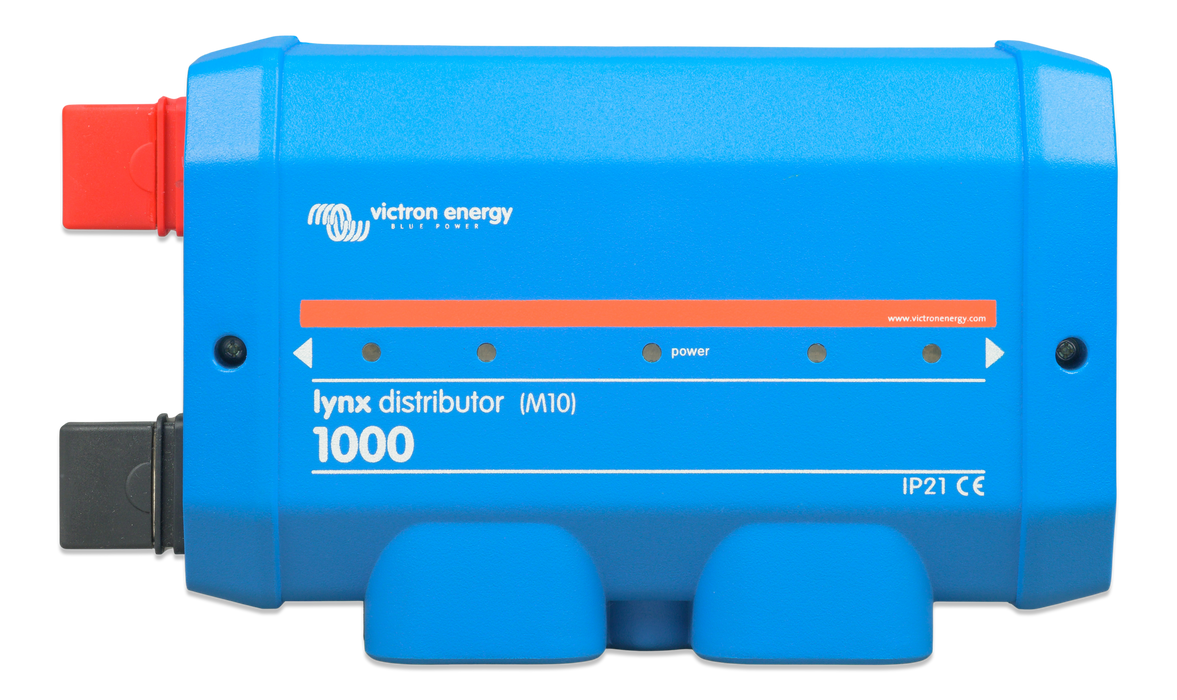 Victron Lynx Distributor M10 DC busbar fuse distribution - side view