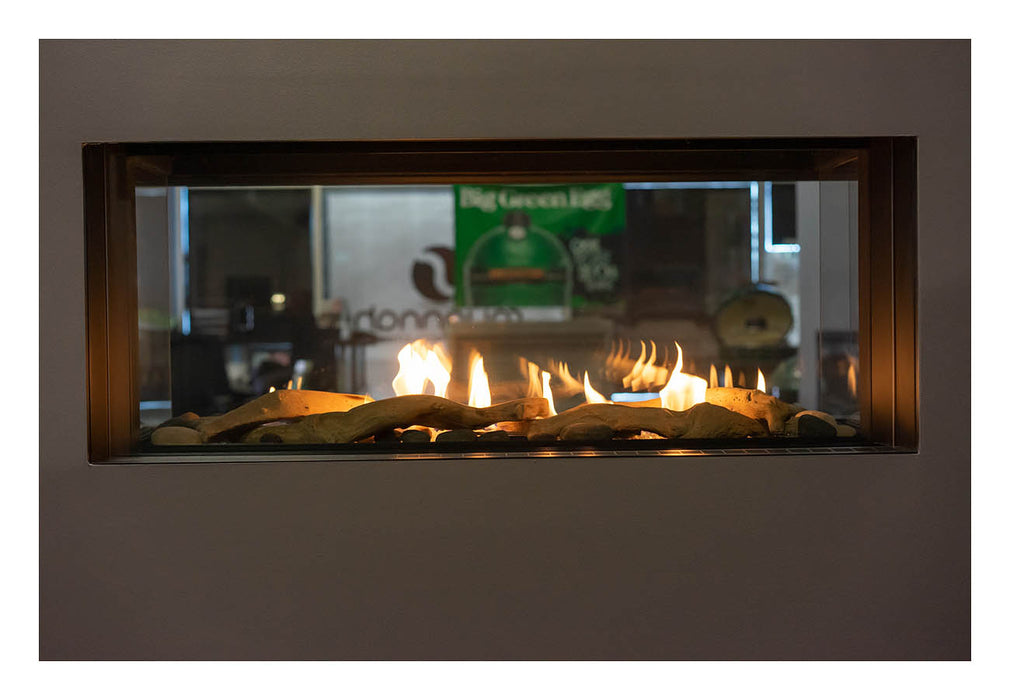48" Gas Fireplace LYON-48-NG - side view