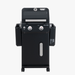 Monument Grills Mesa 220 | Black Foldable Propane Gas Grill 2 Burner Grill - Detail View