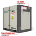 30HP Rotary Screw Air Compressor - 106 CFM,  116 PSI,  230V 3-Phase | Industrial-Grade