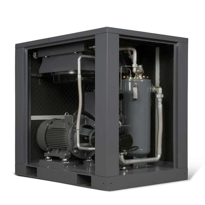 30HP Rotary Screw Air Compressor - 106 CFM,  116 PSI,  460V 3-Phase | Industrial-Grade