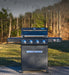 Monument Grills Mesa 425 | Black Propane Gas Grill 4 Burner Grill - Side View