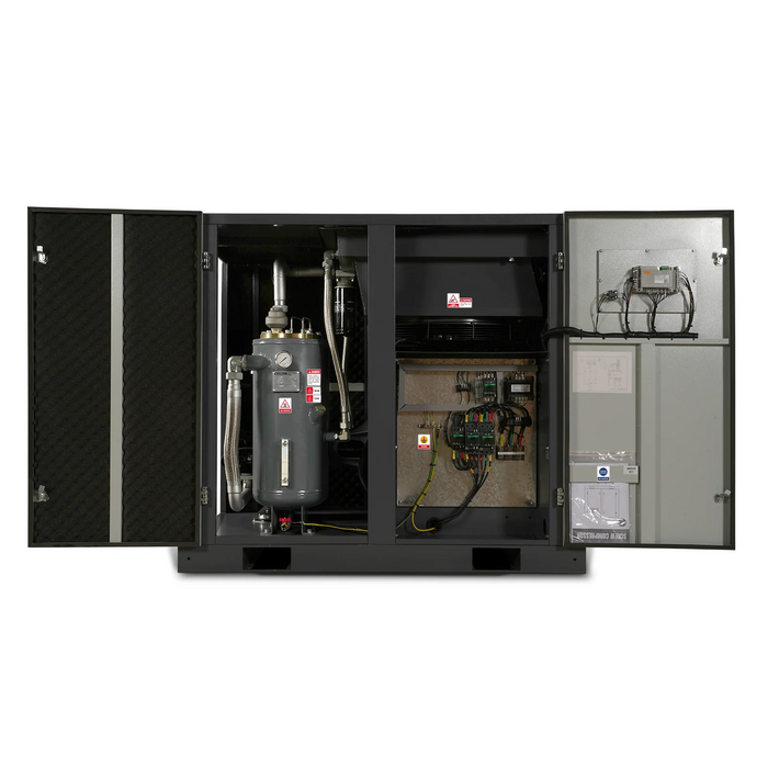 50HP Rotary Screw Air Compressor - 220 CFM,  116 PSI,  460V 3-Phase | Industrial-Grade