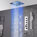 Cascada Showers 16" LED Luxurious Cascada Amalfi Shower System - Alternate View