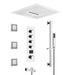 Cascada Showers 16" LED Luxurious Cascada Amalfi Shower System - Main Product Image