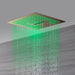 Cascada Amalfi 16” LED Shower System - Detail View