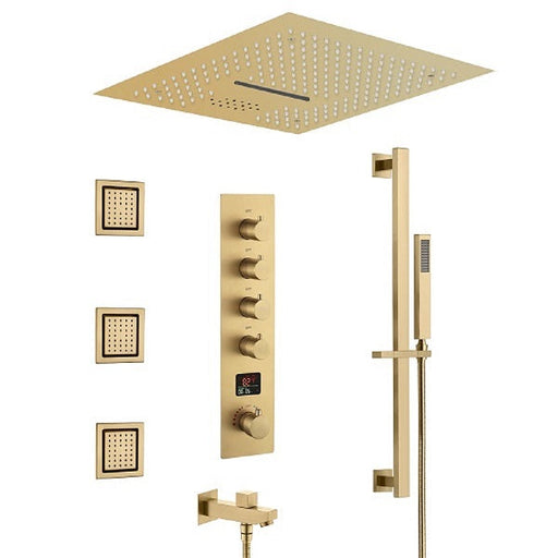 Cascada Amalfi 16” LED Shower System