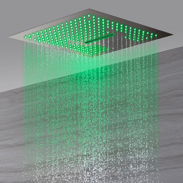 Cascada Amalfi Luxury 16” LED Shower System - Detail View