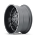Mayhem 8107 Cogent Matte Black wheel profile view showing lip and spoke depth