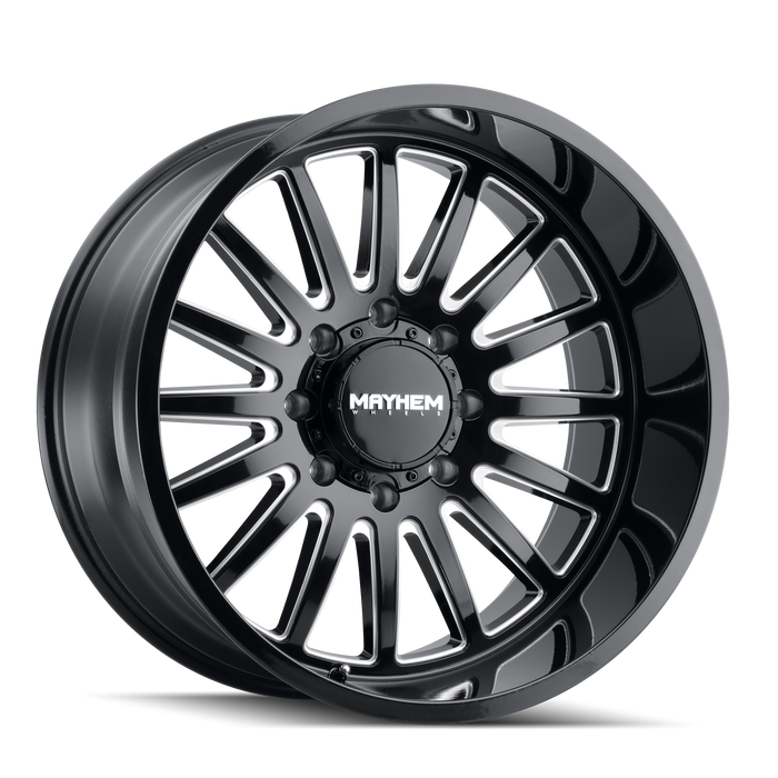 Mayhem UTOPIA Gloss Black Milled Wheel 1