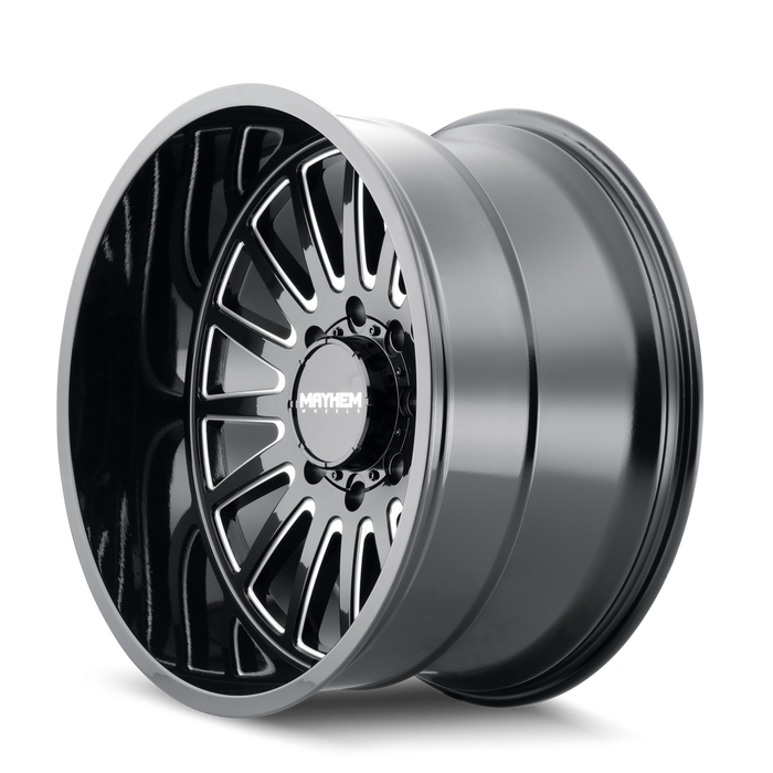 Mayhem UTOPIA Gloss Black Milled Wheel 2
