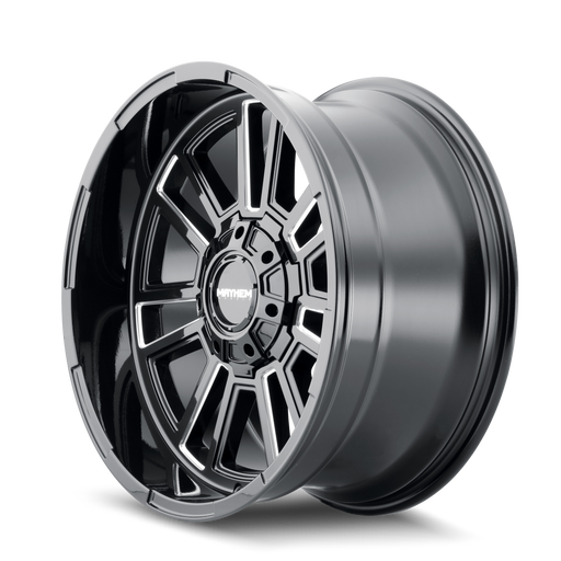 Mayhem APOLLO Gloss Black Milled Wheel 2
