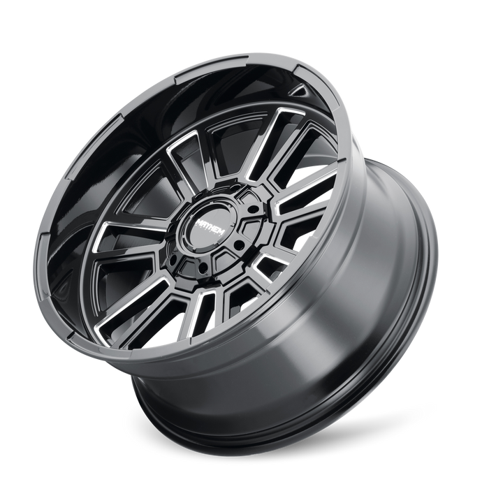 Mayhem APOLLO Gloss Black Milled Wheel 3