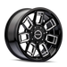 Mayhem ORDINANCE Gloss Black Milled Wheel 1