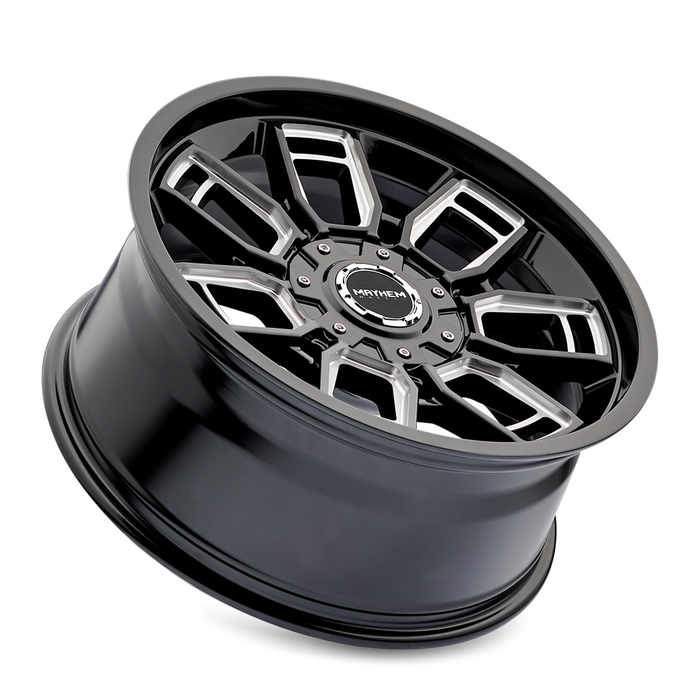 Mayhem ORDINANCE Gloss Black Milled Wheel 2