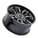 Mayhem ORDINANCE Gloss Black Milled Wheel 2