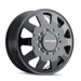 Mayhem 8181 CHALLENGER 22x8.25 Gloss Black wheel front view