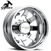 Mayhem 8181 CHALLENGER Polished wheel profile view showing 169mm offset