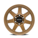 Mayhem 8307 Convoy Satin Bronze wheel profile view showing lip and spoke depth