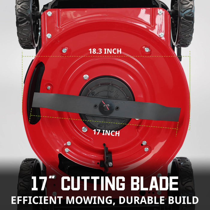 PowerSmart 40V 17'' Cordless Lawn Mower & 40V Leaf Blower Combo Kit MB2480C