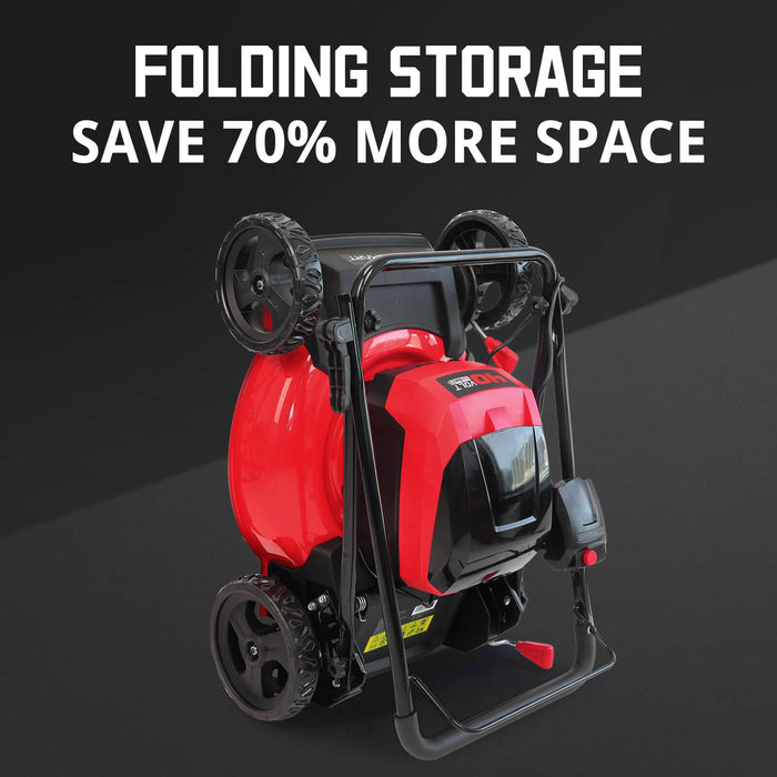 PowerSmart 40V 17'' Cordless Lawn Mower & 40V Leaf Blower Combo Kit MB2480C