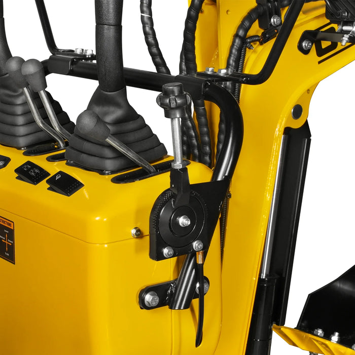 43.3" Mini Excavator in-use view
