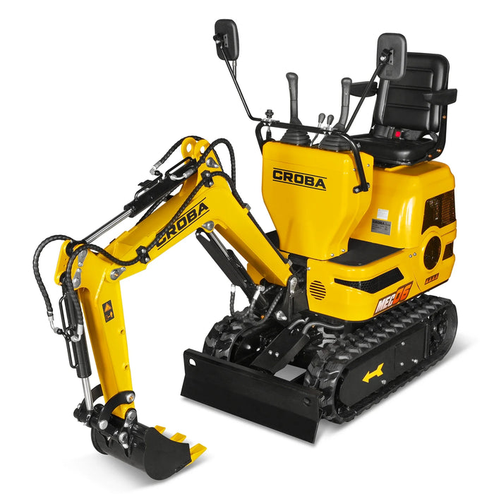 43.3" Mini Excavator front view