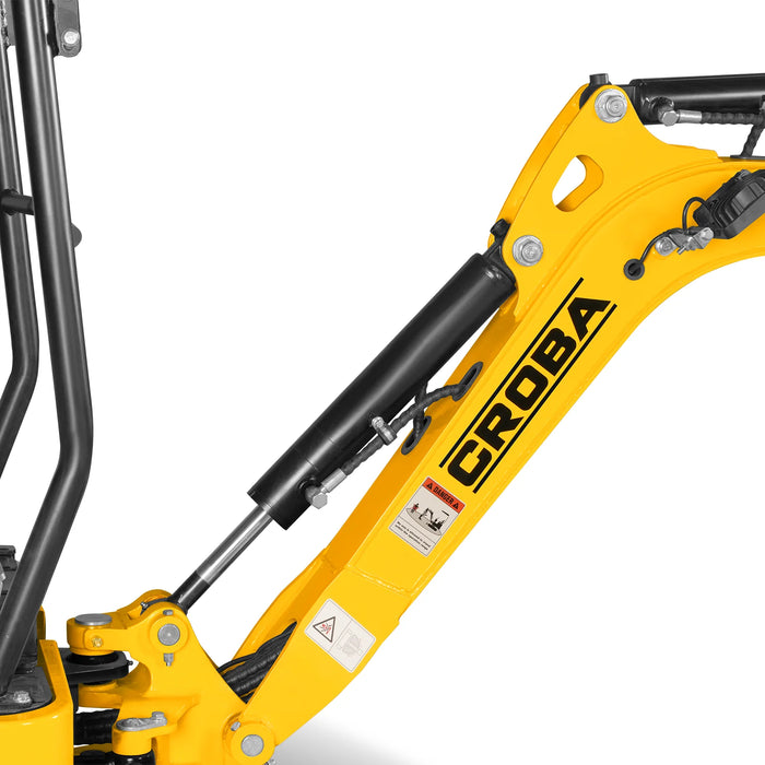 Mini Compact Excavator B&S VANGUARD 408cc 14hp Engine,  65.7" Max. Digging Depth,  2370 LBS Operating Weight,  MEC10