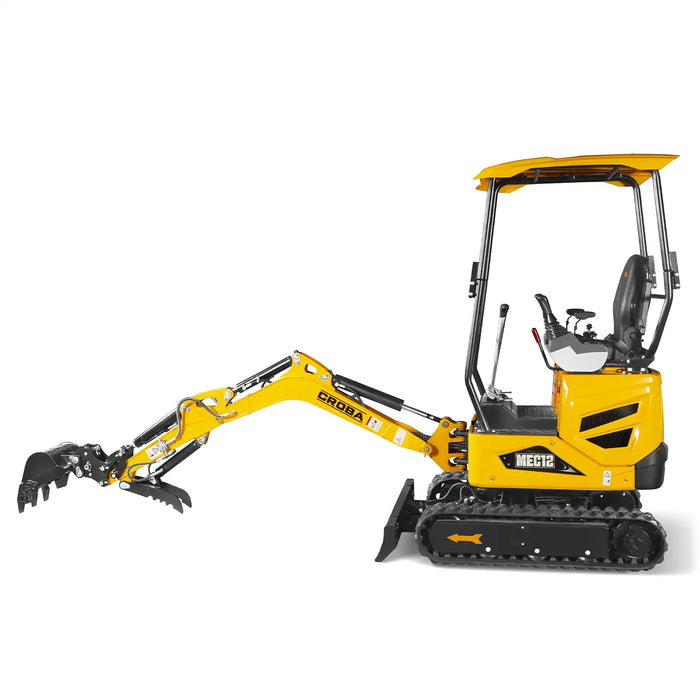 Mini Compact Excavator Kubota D722 Engine,  65.7" Max. Digging Depth, — view 7