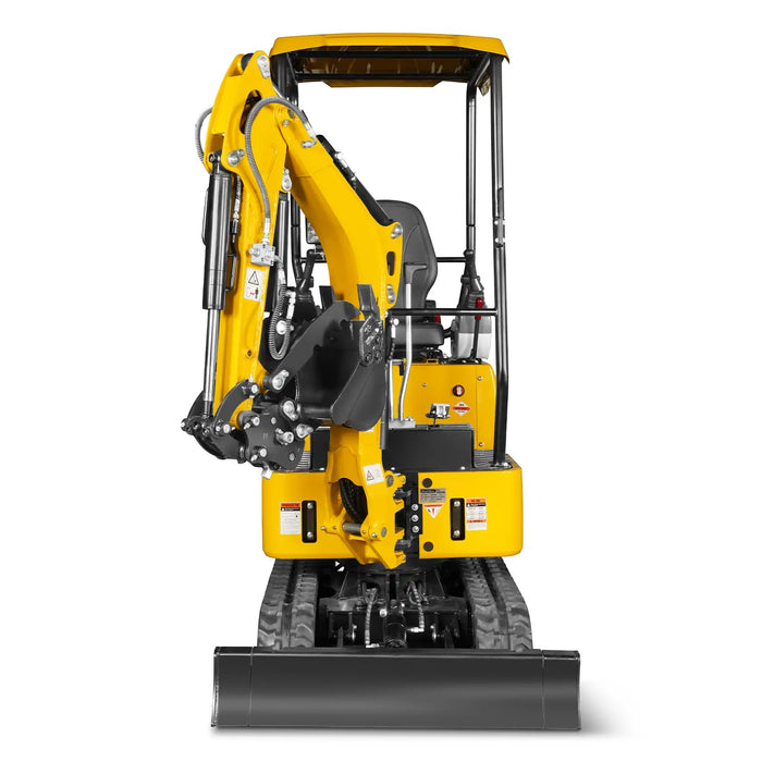 Mini Compact Excavator Kubota D722 Engine,  65.7" Max. Digging Depth, — view 17