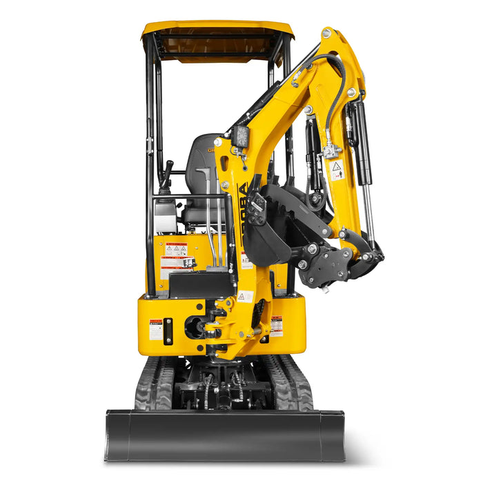 Mini Compact Excavator Kubota D722 Engine,  65.7" Max. Digging Depth, — view 18