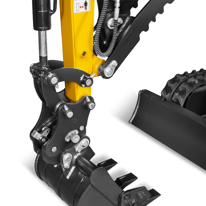 Mini Compact Excavator Kubota D722 Engine,  65.7" Max. Digging Depth, — view 21