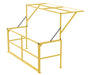 Vestil MEZZ-200-DW steel mezzanine safety double wide gate - view 2