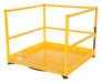 Vestil MEZZ-R5-4848 steel rotating mezzanine safety gate system - view 2