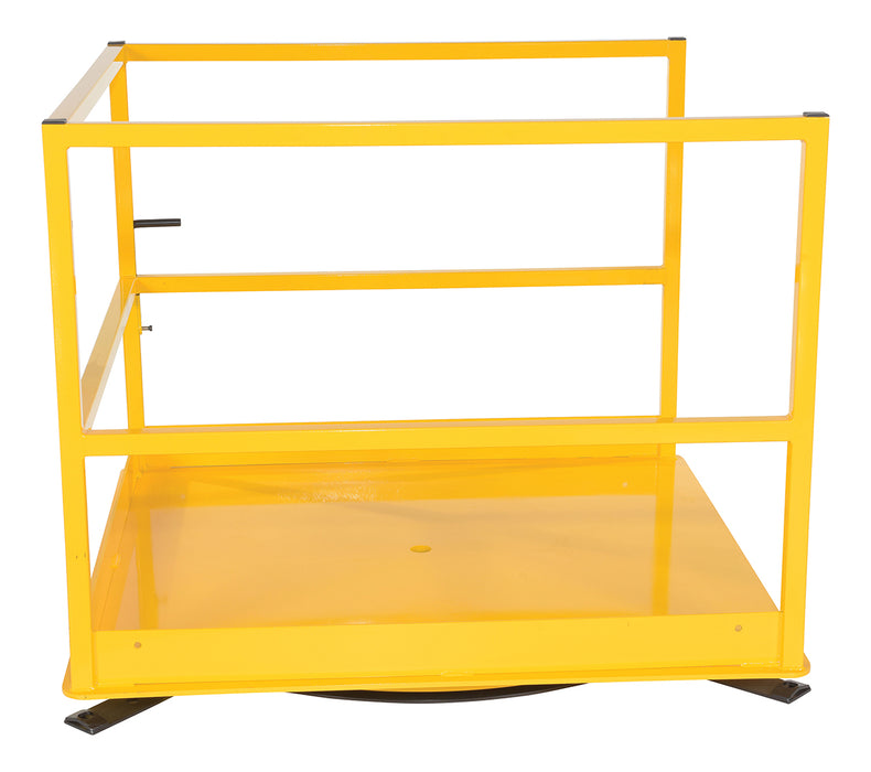 Vestil MEZZ-R5-4848 steel rotating mezzanine safety gate system - view 5