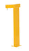 Vestil MG-CP-36-1 steel modular guard system corner post - view 2