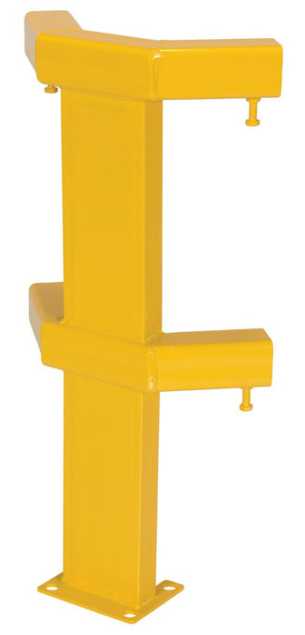 Vestil MG-CP-36-2 steel modular guard system corner post - view 2