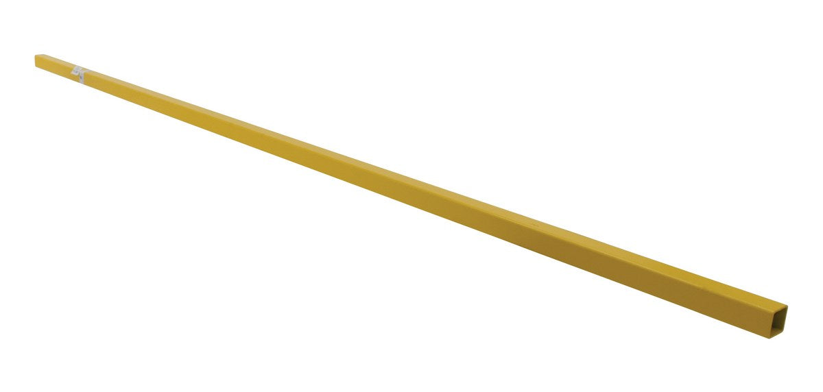 Vestil MG-R-10 Steel Modular Guard Railing Section 128 in. x 2-1/2 in. x 2-1/2 in. Yellow