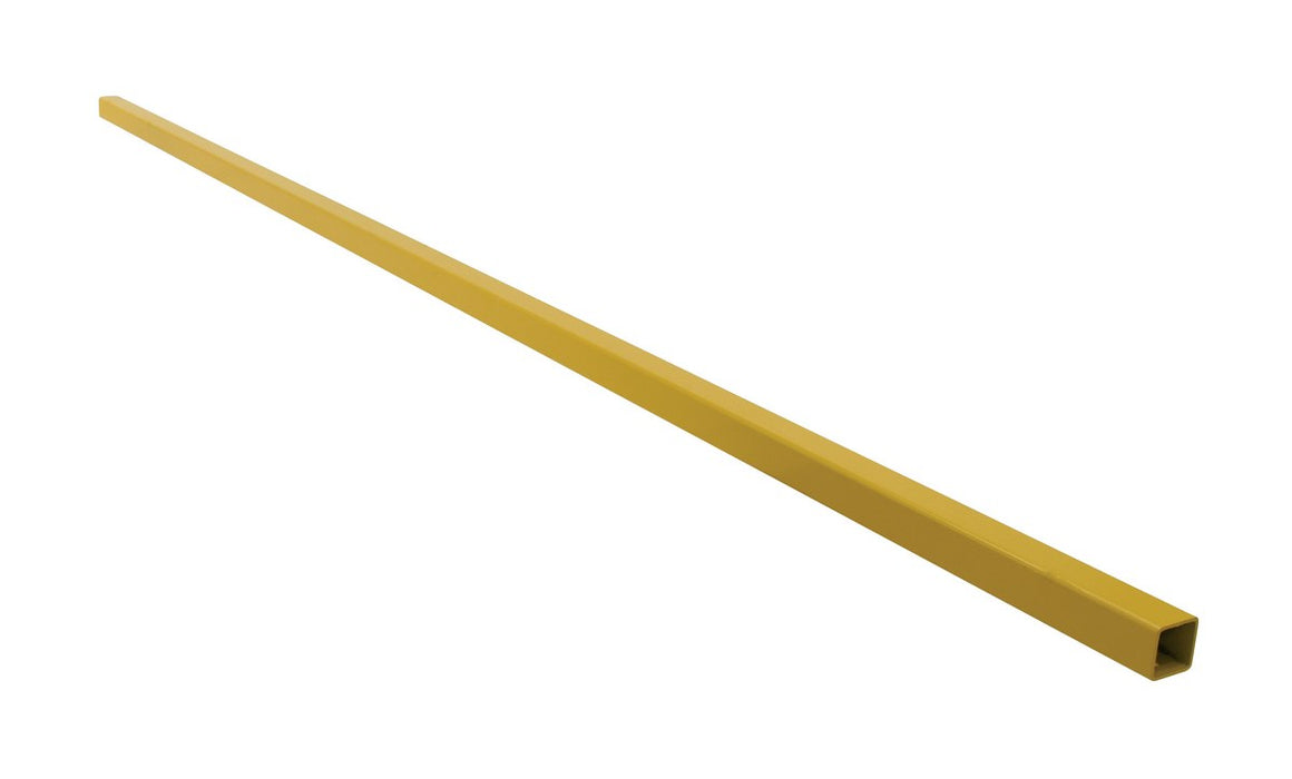 Vestil MG-R-12 Steel Modular Guard Railing Section 152 in. x 2-1/2 in. x 2-1/2 in. Yellow