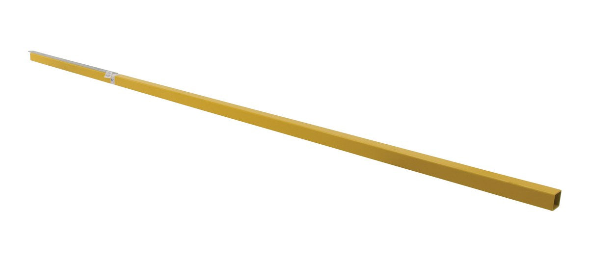 Vestil MG-R-8 Steel Modular Guard Railing Section 102 in. x 2-1/2 in. x 2-1/2 in. Yellow