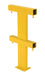 Vestil MG-SP-36-2 steel modular guard system straight post - view 2