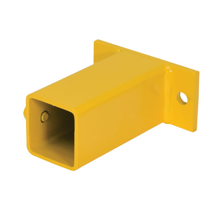 Vestil MG-WP-B steel modular guard wall mount for outer post tubing - view 2