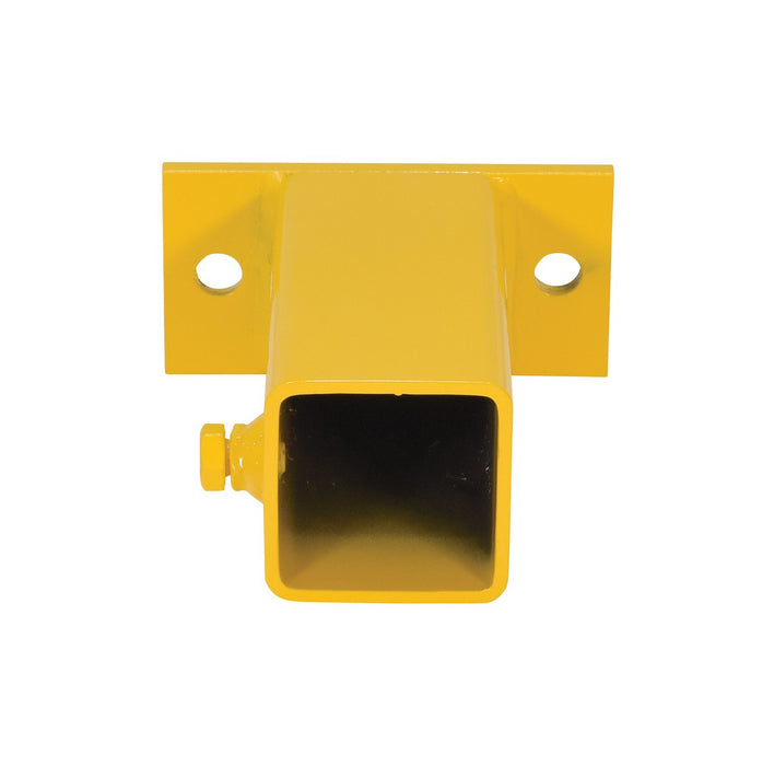 Vestil MG-WP-B steel modular guard wall mount for outer post tubing - view 3