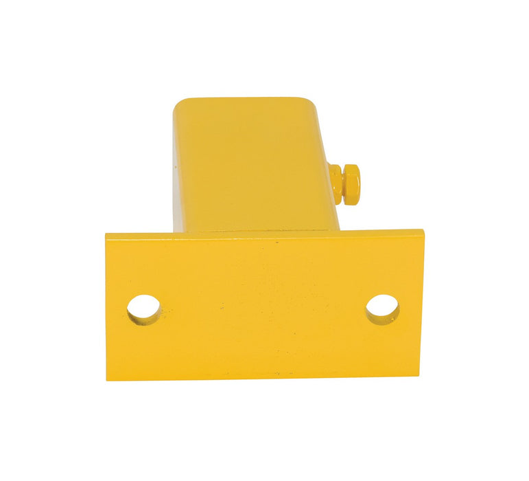Vestil MG-WP-B steel modular guard wall mount for outer post tubing - view 4