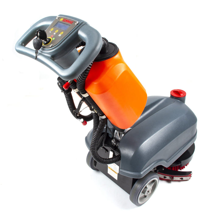 SANITMAX RT15 14" Commercial Compact Floor Scrubber Machine, 14500 sqft/h, 4-Gal Sewage Tank, Efficient... - View 12